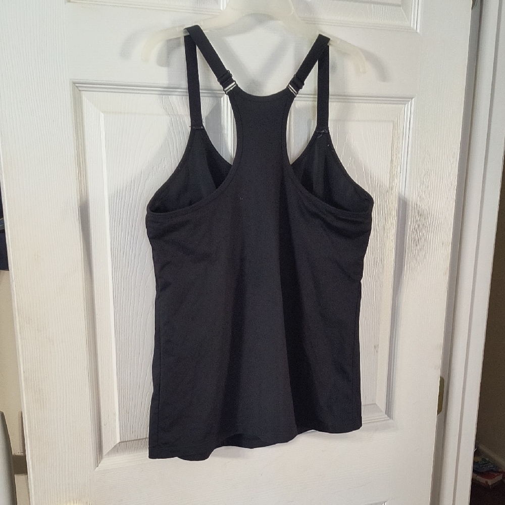 Ruby Ribbon Black Tank Top - Picture 3 of 4